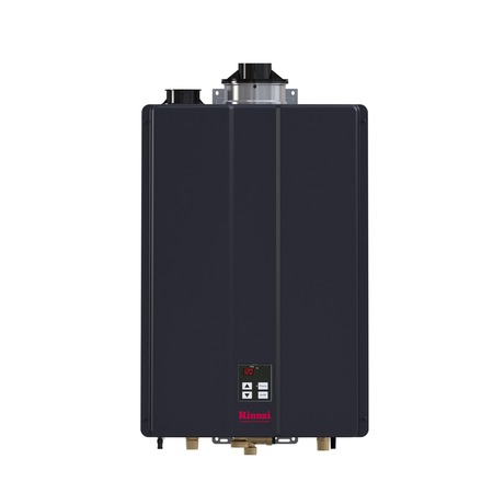 RINNAI 9 GPM Commercial 160K BTU Propane Gas Interior Tankless Water Heater CU160IP